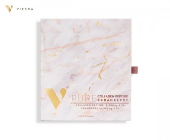 Vierra 惟爱论 蔓越莓胜肽胶原蛋白粉 14条/盒 Vierra 惟爱论 蔓越莓胜肽胶原蛋白粉 14条/盒